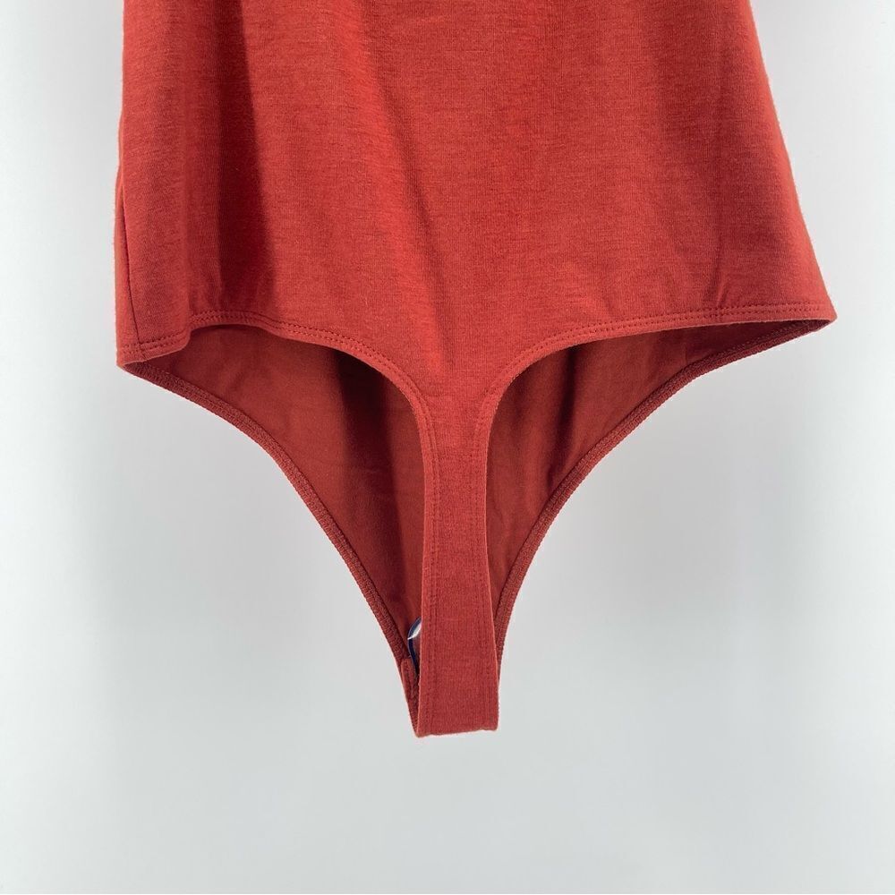Good American Women’s Brick001 Modern Tank Thong Bodysuit Size 2 (Medium) - Picture 5 of 15